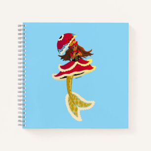 Steampunk Mermaid Notizbuch