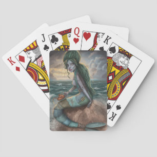 Steampunk Mermaid Spielkarten