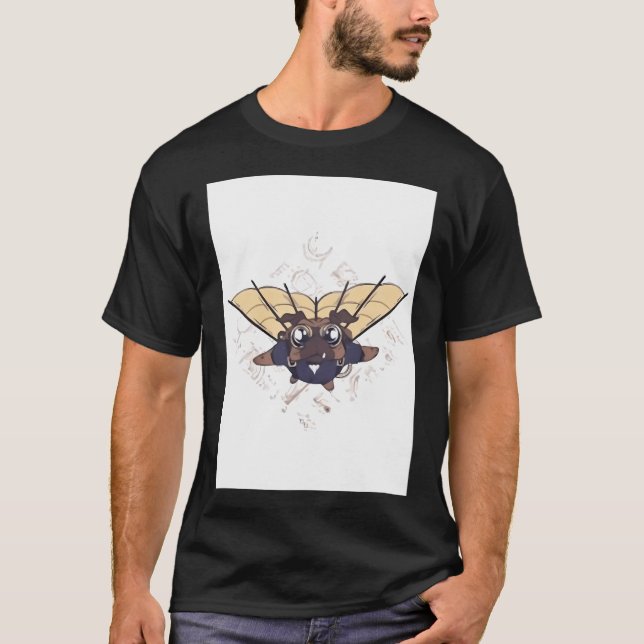 Steampunk-Mops-Hund-Geschenk T-Shirt (Vorderseite)