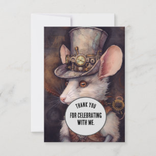 Steampunk Mouse Danke Steampunk Tier Custom