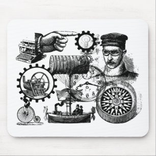 steampunk mousepad