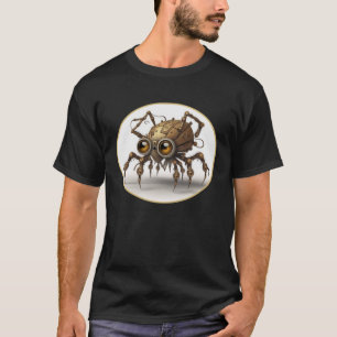 Steampunk Niedlich Spider Retro Scifi Mechanisches T-Shirt