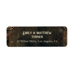 Steampunk Noir Affair Wedding