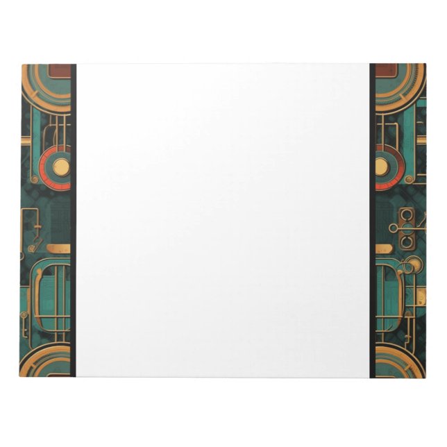 Steampunk Notizblock (Vorderseite)