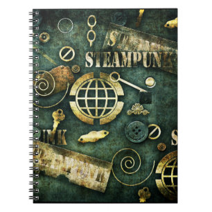 Steampunk Notizblock