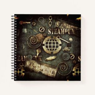 Steampunk Notizbuch
