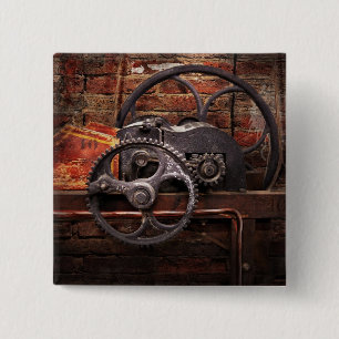 Steampunk - Nr. 10 Button