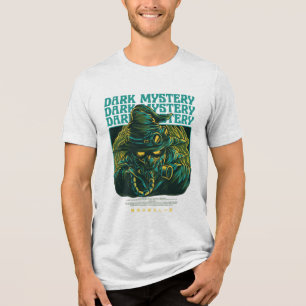 Steampunk Occult Character T-Shirt Tri-Blend Shirt