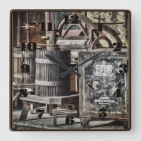 Steampunk Old West mit Barrels und Safe