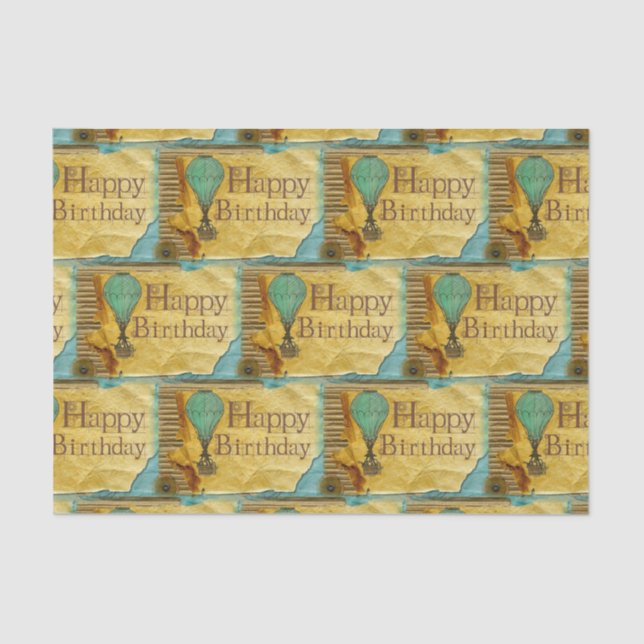 Steampunk-Optionen 20A-B Seidenpapier (Vorderseite)