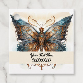 Steampunk-Party-Schmetterling Geschenkanhänger