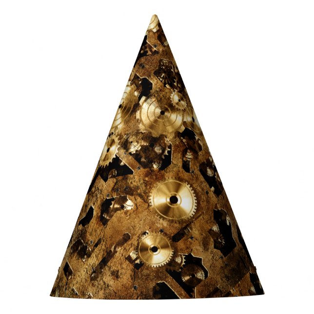 Steampunk Partyhütchen (Vorderseite)