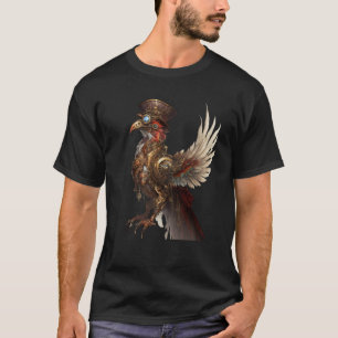 Steampunk Phoenix Wiederbelebung neu T-Shirt