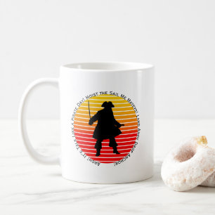 Steampunk-Piraten sprechen am Tag wie ein Pirat Ar Kaffeetasse