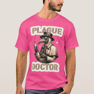 Steampunk Plague Doctor Gothic Style Plague Doctor T-Shirt