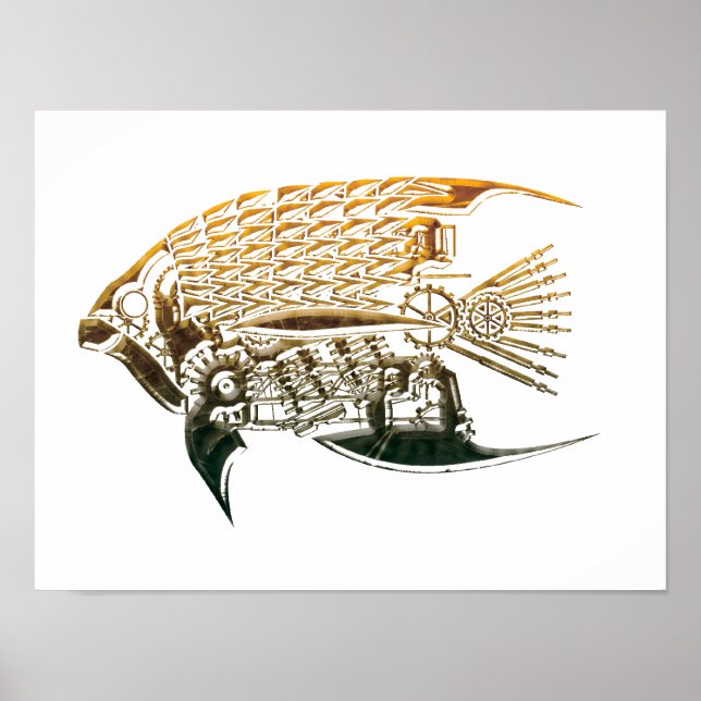 Steampunk-Plakate Poster (Vorne)
