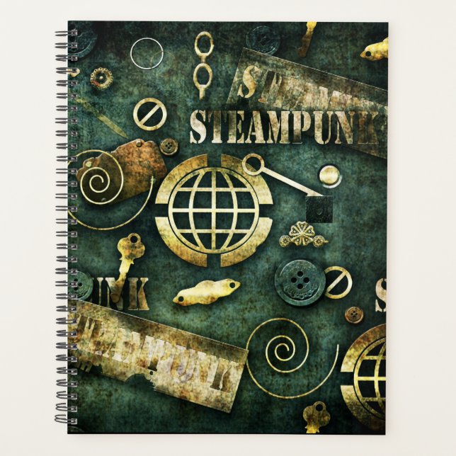 Steampunk Planer (Vorderseite)
