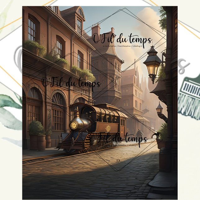 Steampunk Post Apocalyptic Cities Schnitt v4 Seidenpapier (Von Creator hochgeladen)