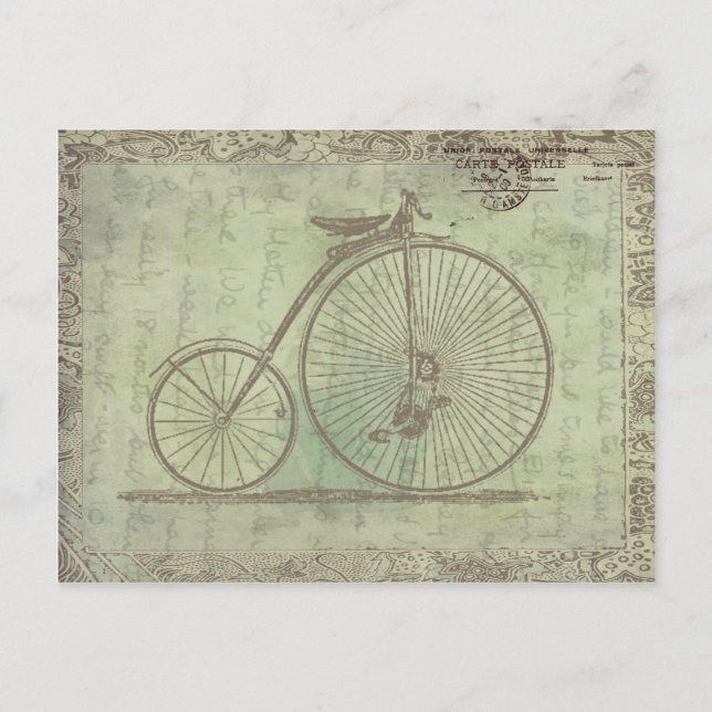 Steampunk Postcard Postkarte (Vorderseite)