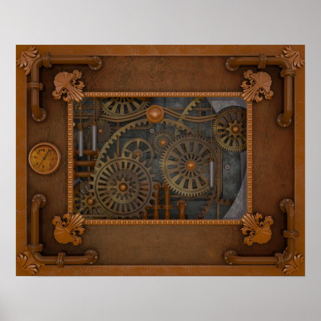 Steampunk Poster (Vorne)