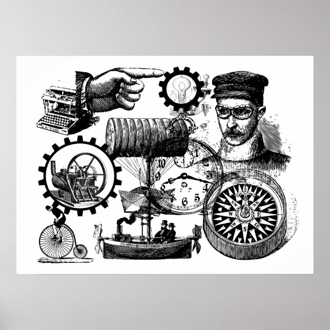 Steampunk Poster (Vorne)