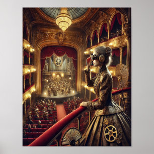 Steampunk Poster 51 Die Mechanische Oper Schirmher