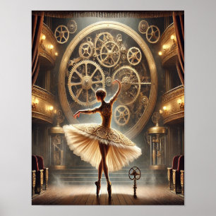 Steampunk Poster 71 The Clockwork Ballerina