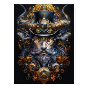 Steampunk Poster Design