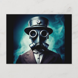 Steampunk-Postkarte Postkarte