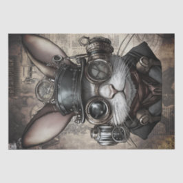 Steampunk Rabbit Seidenpapier