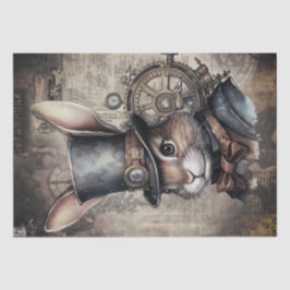 Steampunk Rabbit Seidenpapier