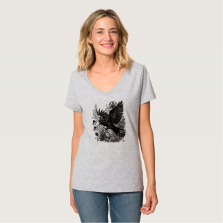 Steampunk-Rabe T-Shirt