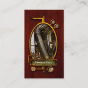 Steampunk - Räder des Fortschritts Visitenkarte