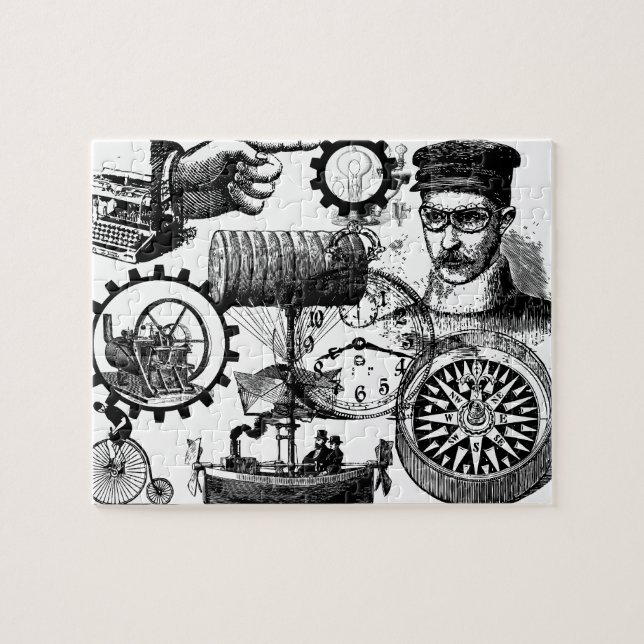 Steampunk-Rätsel Puzzle (Horizontal)