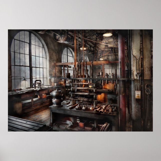 Steampunk - Raum - Steampunk Studio Poster (Vorne)