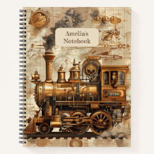 Steampunk-Retro-Notebook Notizbuch
