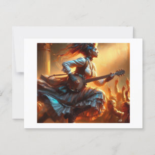 Steampunk Rock, Postkarte
