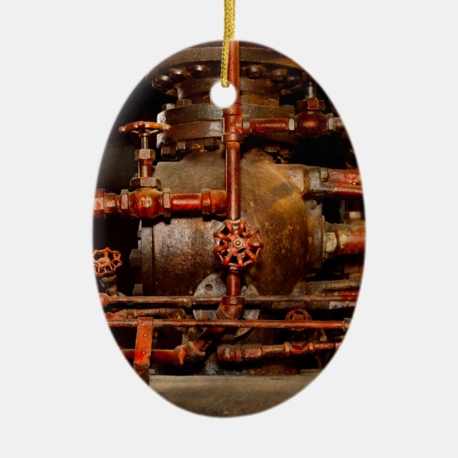 Steampunk - Rohrträume Keramikornament (Vorne)