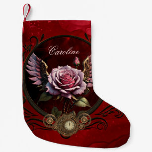 Steampunk-Rose Kleiner Weihnachtsstrumpf