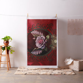 Steampunk-Rose Stoff