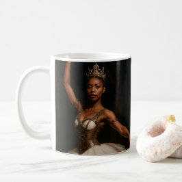Steampunk Royal Ballerina Elegante Fantasie Kaffeetasse