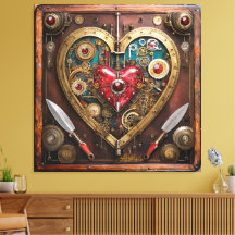 Steampunk Rubine und Dolchkrieger Valentinstag