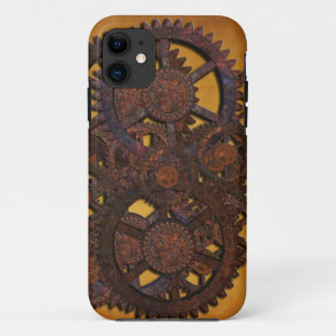 Steampunk Rusty Gears Case-Mate iPhone Hülle