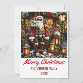 Steampunk Santa Claus - Frohe Weihnachten