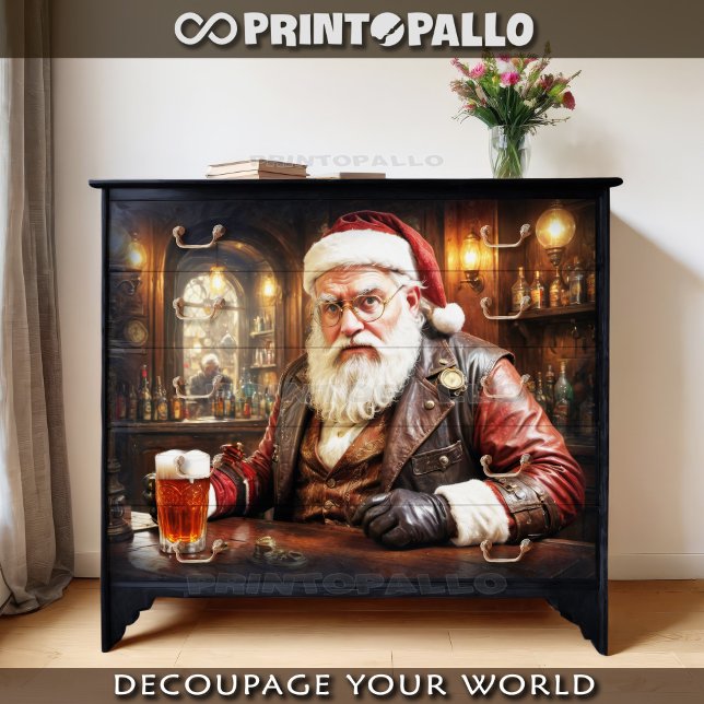 Steampunk Santa Claus nach Weihnachten Seidenpapier (Von Creator hochgeladen)
