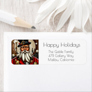 Steampunk Santa Claus Rücksendeadresse