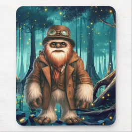 Steampunk Sasquatch Mousepad