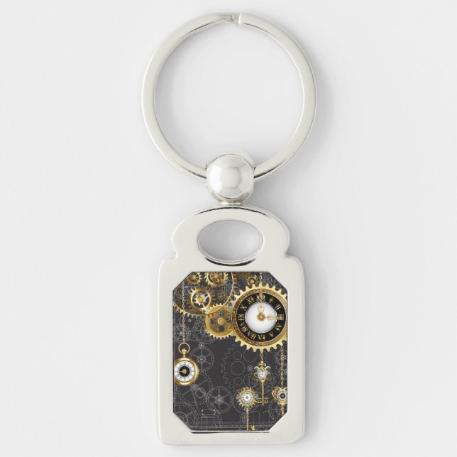 Steampunk Schlüsselanhänger (Vorderseite)