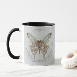 Steampunk-Schmetterlings-Shirt Tasse