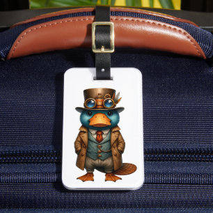 Steampunk Schnabeltier-Gepäckanhänger Gepäckanhänger